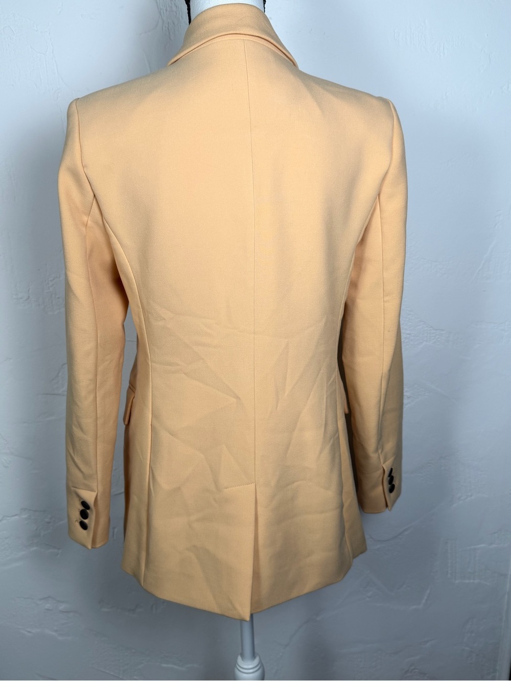 House of Harlow 1960  Double-Breasted Sherbet  Orange Blazer  - Clean and Fresh - Picture 4 of 16